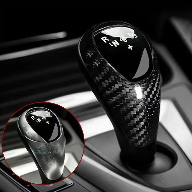 Real Carbon Fiber Gear Shift Knob Cover Replacement Trim For BMW M2 F87 M3 F80 M4 F82 F83 M5 F10 M6 F06 F12 F13 Car Interior
Real Carbon Fiber Gear Shift Knob Cover Replacement Trim For BMW M2 F87 M3 F80 M4 F82 F83 M5 F10 M6 F06 F12 F13 Car Interior
