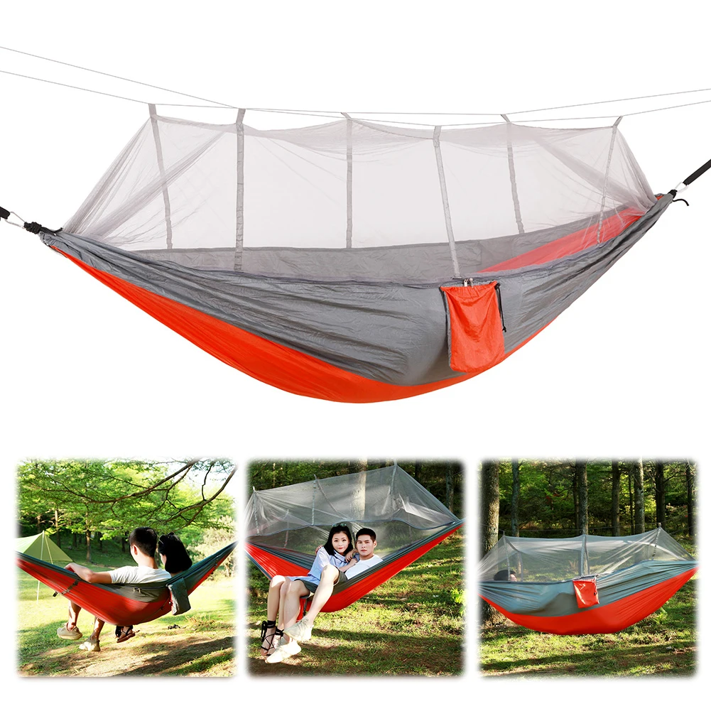 Lightweight Single Hammock Breathable Portable Hiking Hammock Lightweight Nylon Swing Hanging Bed for Camping Hiking Backpacking
Lightweight Single Hammock Breathable Portable Hiking Hammock Lightweight Nylon Swing Hanging Bed for Camping Hiking Backpacking