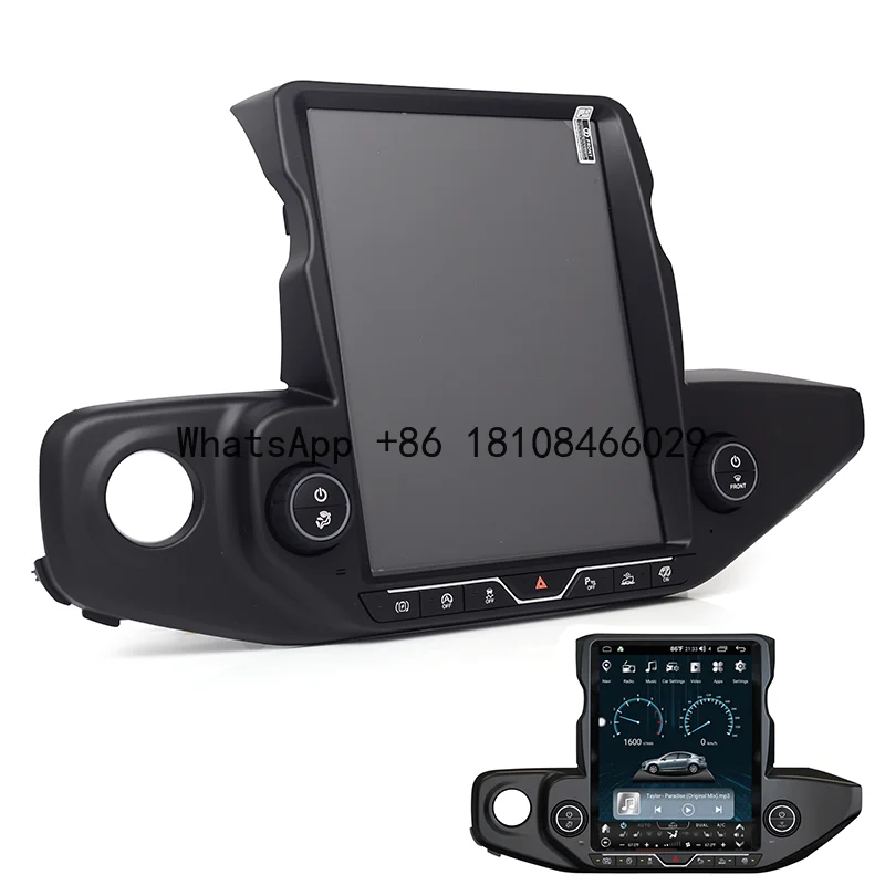 Tesla Style Car DVD Carplay Gps Navigation Android Radio for Jeep Wrangler 2018-2023 Vertical Touch Screen Dashboard Replacement
Tesla Style Car DVD Carplay Gps Navigation Android Radio for Jeep Wrangler 2018-2023 Vertical Touch Screen Dashboard Replacement