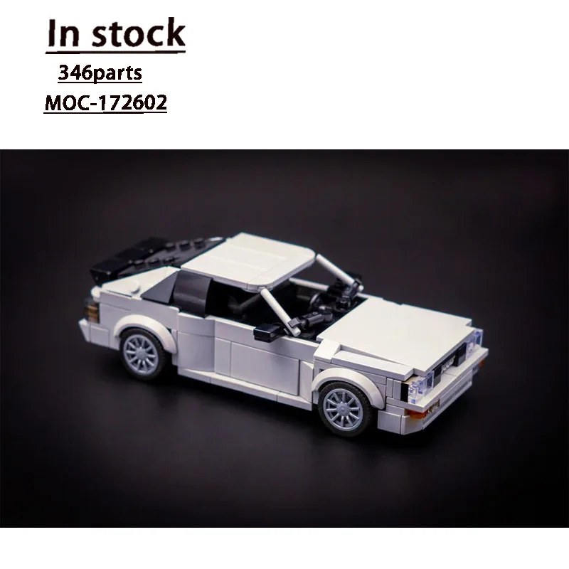 MOC-172602 New Classic Iconic Sport White Supercar Building Block Model, 346 Parts, Creative Birthday Gift Toy for Boys and Kids
MOC-172602 New Classic Iconic Sport White Supercar Building Block Model, 346 Parts, Creative Birthday Gift Toy for Boys and Kids