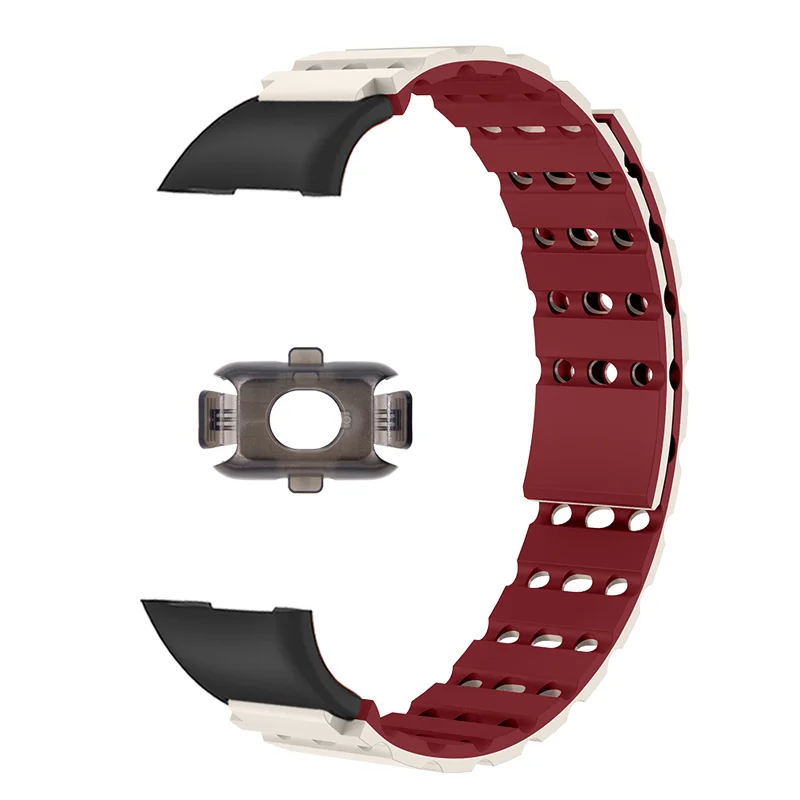 Magnetic Watch Strap For Keep Band 3 Air Hole Silicone Quick Release Breathable Sweatproof Soft Sport Smartwatch Band Men Women
Magnetic Watch Strap For Keep Band 3 Air Hole Silicone Quick Release Breathable Sweatproof Soft Sport Smartwatch Band Men Women