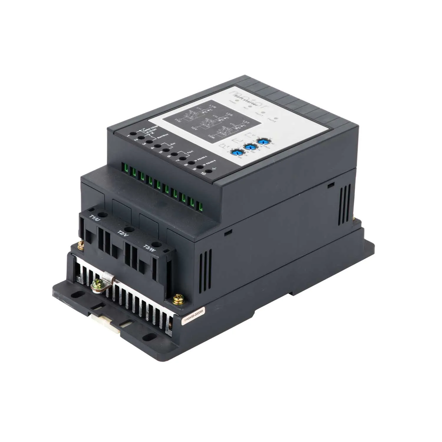 415V SSR Soft Starter Unit with Fan-Assisted Cooling and Automatic Reset Function Cabinet Triple Output
415V SSR Soft Starter Unit with Fan-Assisted Cooling and Automatic Reset Function Cabinet Triple Output