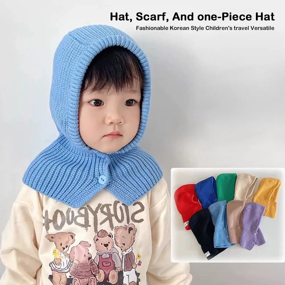 Solid Color Knitted Hat Thickened Integrated Yarn Baby Ear Protection Hat Warm Knitted Knit Earflap Hat Spring Autumn
Solid Color Knitted Hat Thickened Integrated Yarn Baby Ear Protection Hat Warm Knitted Knit Earflap Hat Spring Autumn