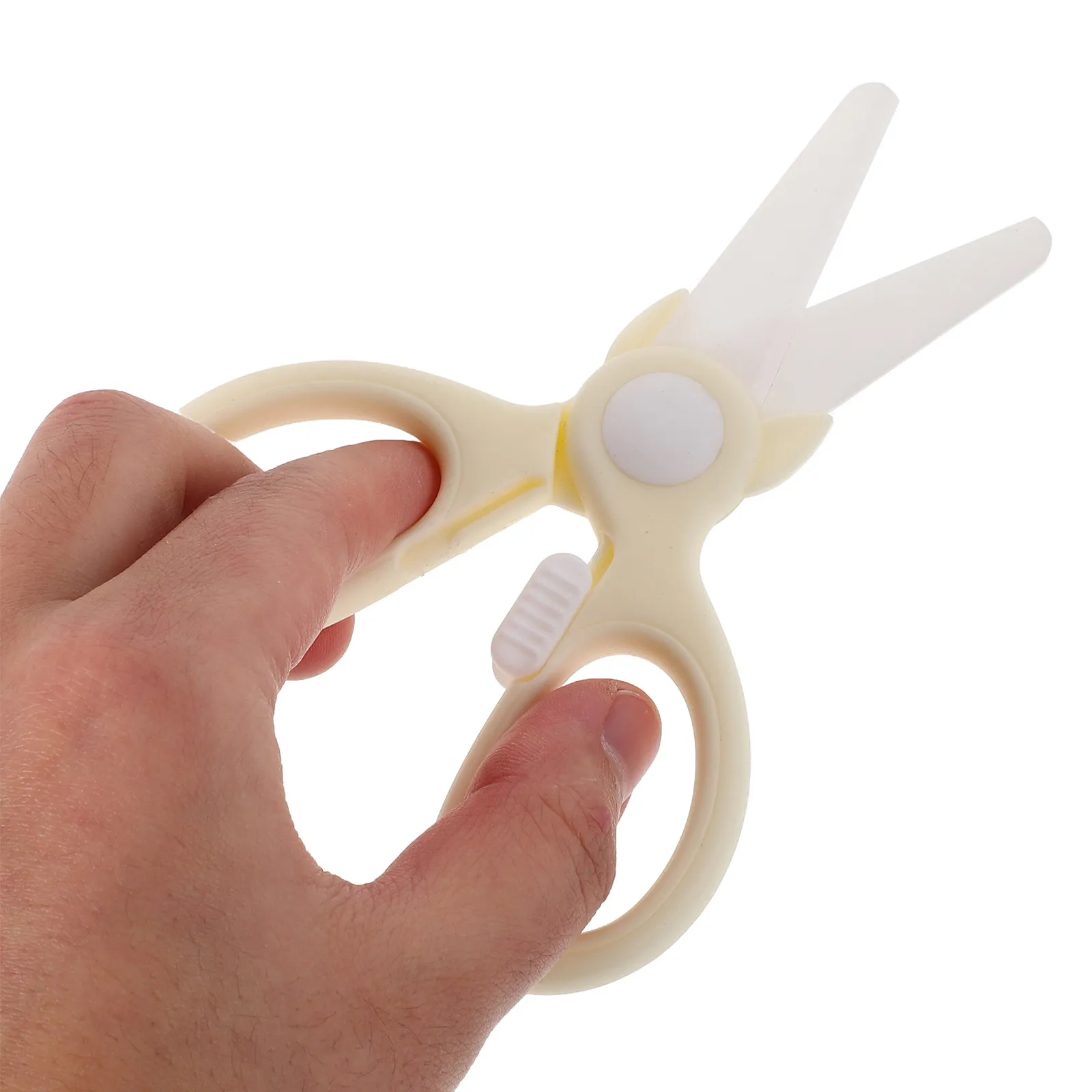 Portable Ceramic Baby Food Scissors Multifunctional Kitchen Cutter for Meat Noodles Vegetable Food Shears Cutting Tool
Portable Ceramic Baby Food Scissors Multifunctional Kitchen Cutter for Meat Noodles Vegetable Food Shears Cutting Tool
