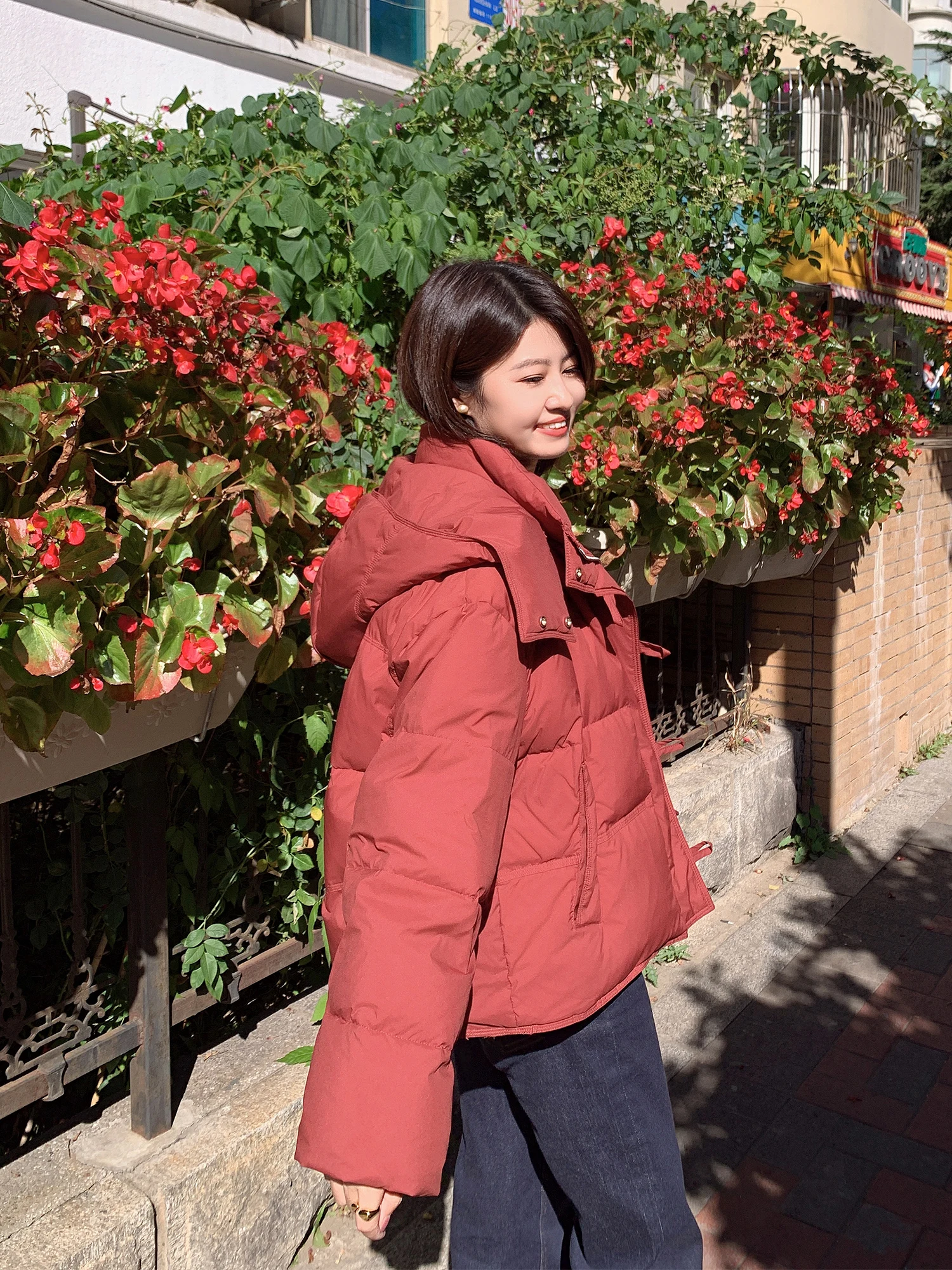 Zillal Cozy ort Puffer Jaet 90 White Du down Hooded Stand Collar Thiened Winter Women's Clothing Sweet Sle
Zillal Cozy ort Puffer Jaet 90 White Du down Hooded Stand Collar Thiened Winter Women's Clothing Sweet Sle