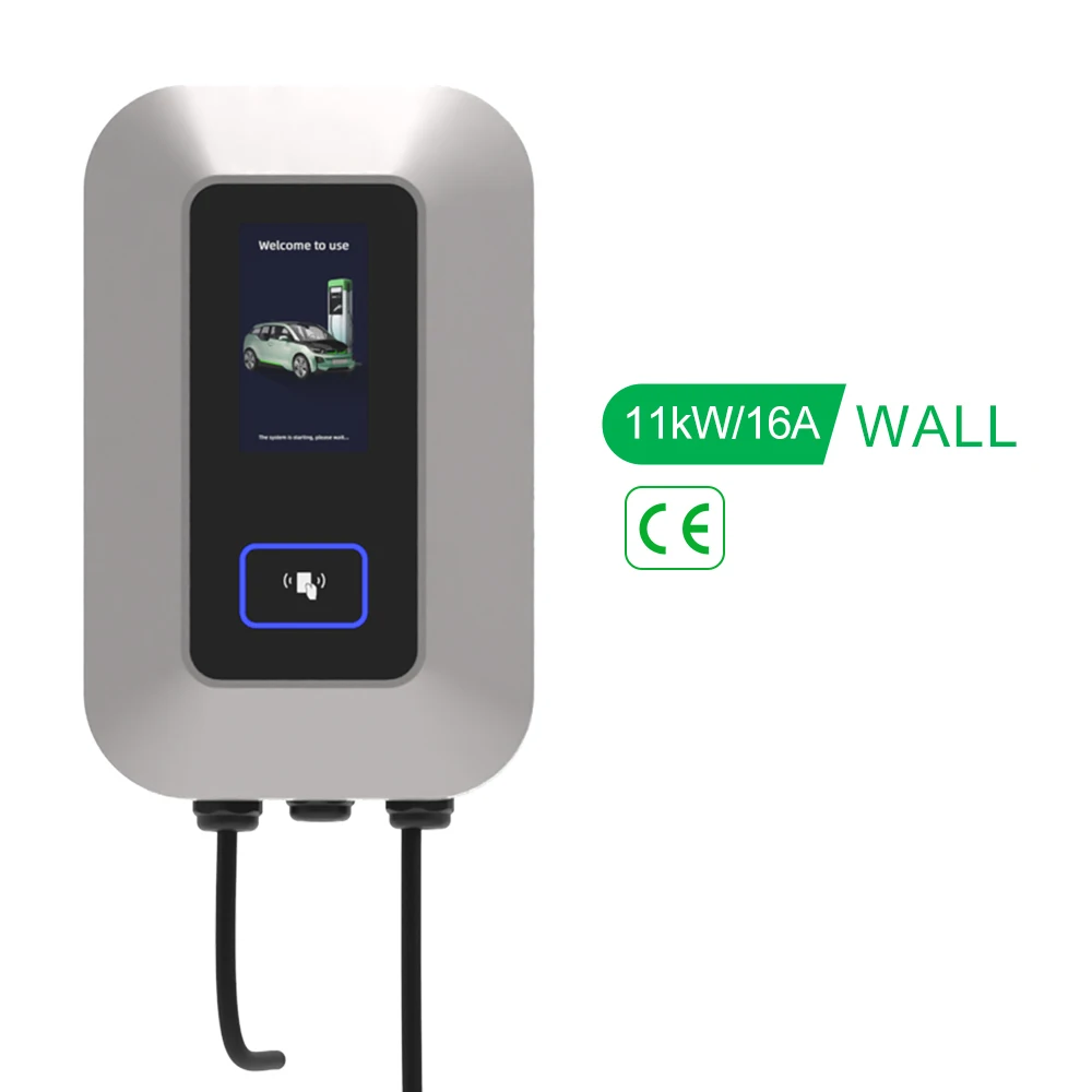 16A EV Charging Station 11KW 3Phase Electric Vehicle Charger Type2 EVSE Wallbox IEC62196-2 EV Charge Type 2 with 5M Cable
16A EV Charging Station 11KW 3Phase Electric Vehicle Charger Type2 EVSE Wallbox IEC62196-2 EV Charge Type 2 with 5M Cable