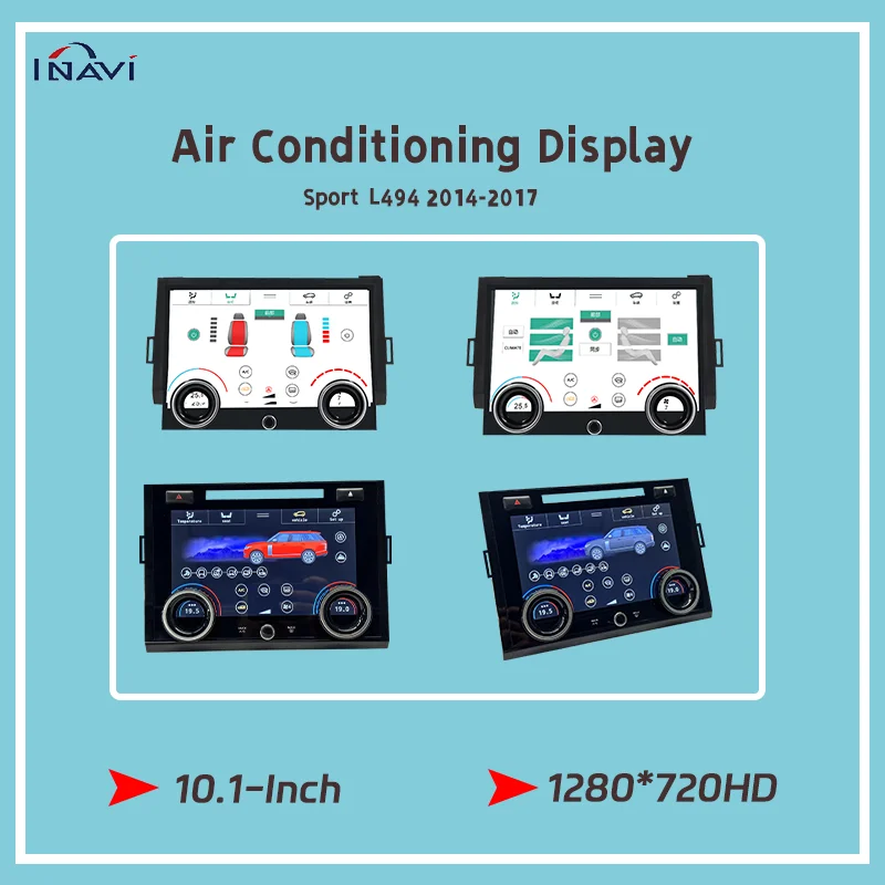 10.1 Inch For Range Rover Sport L494 2014-2017 Car Conditioning System Upgrade Climate Control Panel
10.1 Inch For Range Rover Sport L494 2014-2017 Car Conditioning System Upgrade Climate Control Panel