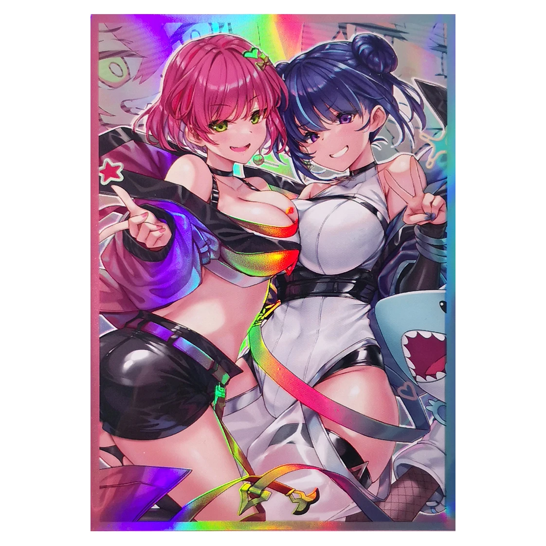 63x90mm 50PCS Holographic Sleeves YUGIOH Card Sleeves Illustration Anime Protector Card Cover for Board Games Trading Cards
63x90mm 50PCS Holographic Sleeves YUGIOH Card Sleeves Illustration Anime Protector Card Cover for Board Games Trading Cards