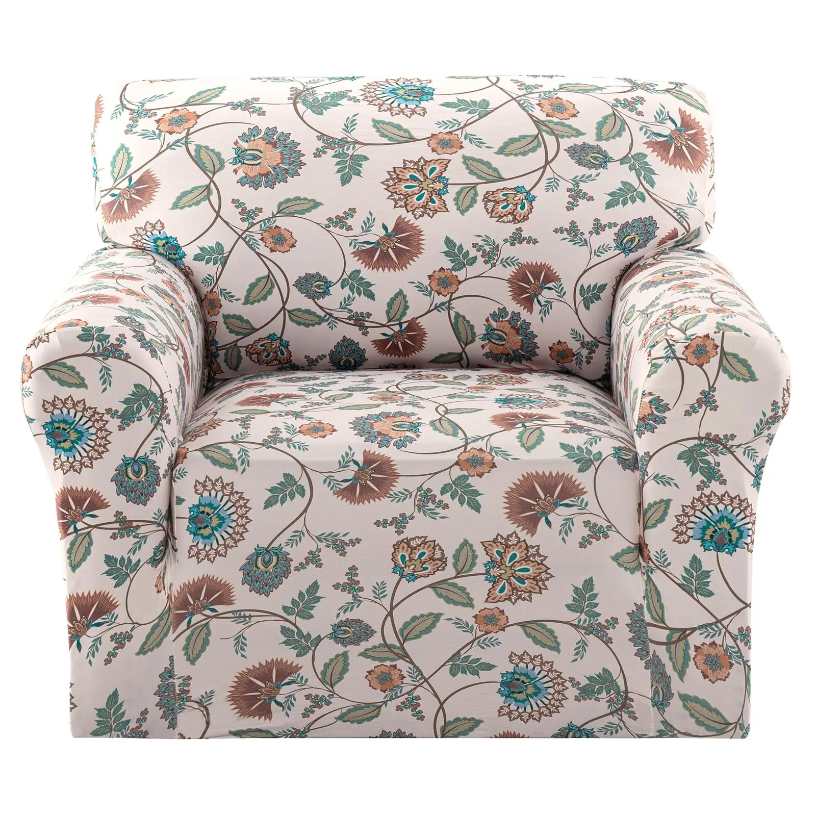 Floral Print Stretch Armchair Slipcover Microfiber Fleece Living Room Chair Cover Washable Cottage Style
Floral Print Stretch Armchair Slipcover Microfiber Fleece Living Room Chair Cover Washable Cottage Style
