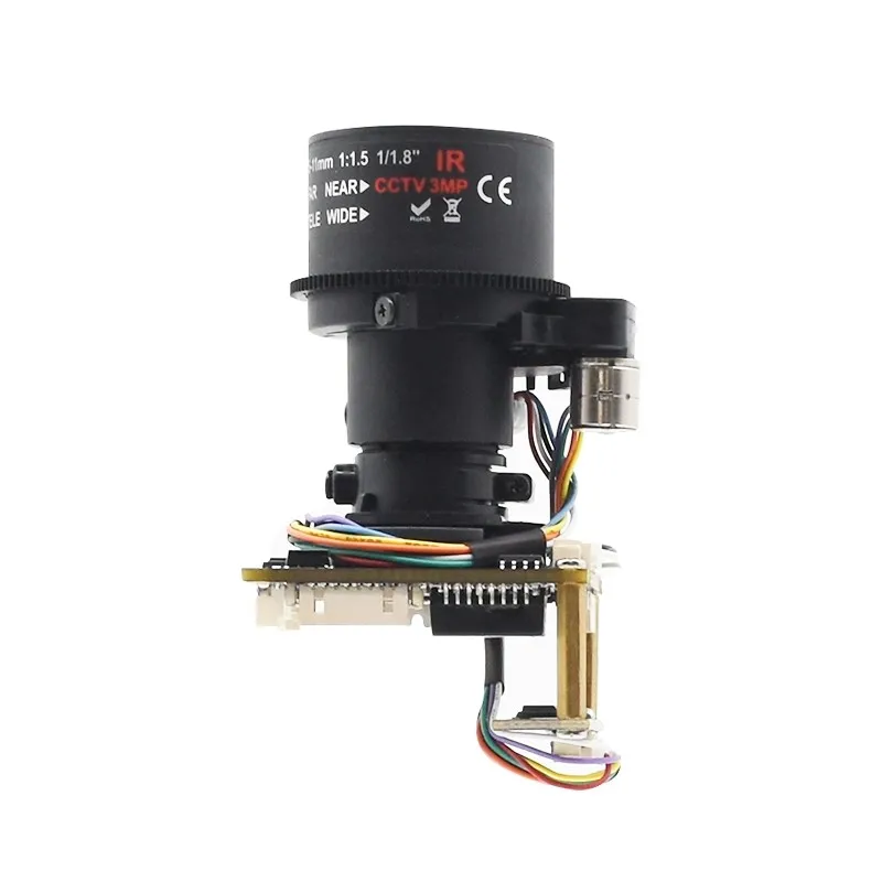 5MP CCTV Camera GK7205V300+IMX335 Motorized Zoom Lens 0.001Lux Starlight Night Vision Ethernet IPC Camera Module
5MP CCTV Camera GK7205V300+IMX335 Motorized Zoom Lens 0.001Lux Starlight Night Vision Ethernet IPC Camera Module