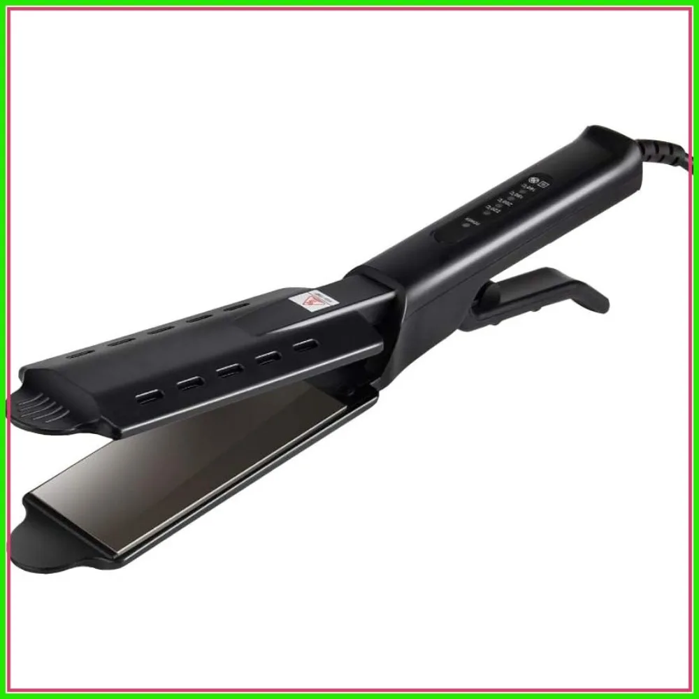 Ceramic Ionic Flat Iron Hair Straightener, Wet & Dry Use, Adjustable Temp for All Hair Types
Ceramic Ionic Flat Iron Hair Straightener, Wet & Dry Use, Adjustable Temp for All Hair Types