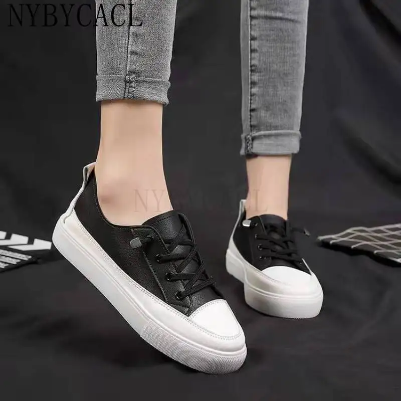 2022 Low Platform Sneakers Women Shoes Female Pu Leather Walking Sneakers Loafers White Flat Slip On Vulcanize Casual Shoes
2022 Low Platform Sneakers Women Shoes Female Pu Leather Walking Sneakers Loafers White Flat Slip On Vulcanize Casual Shoes