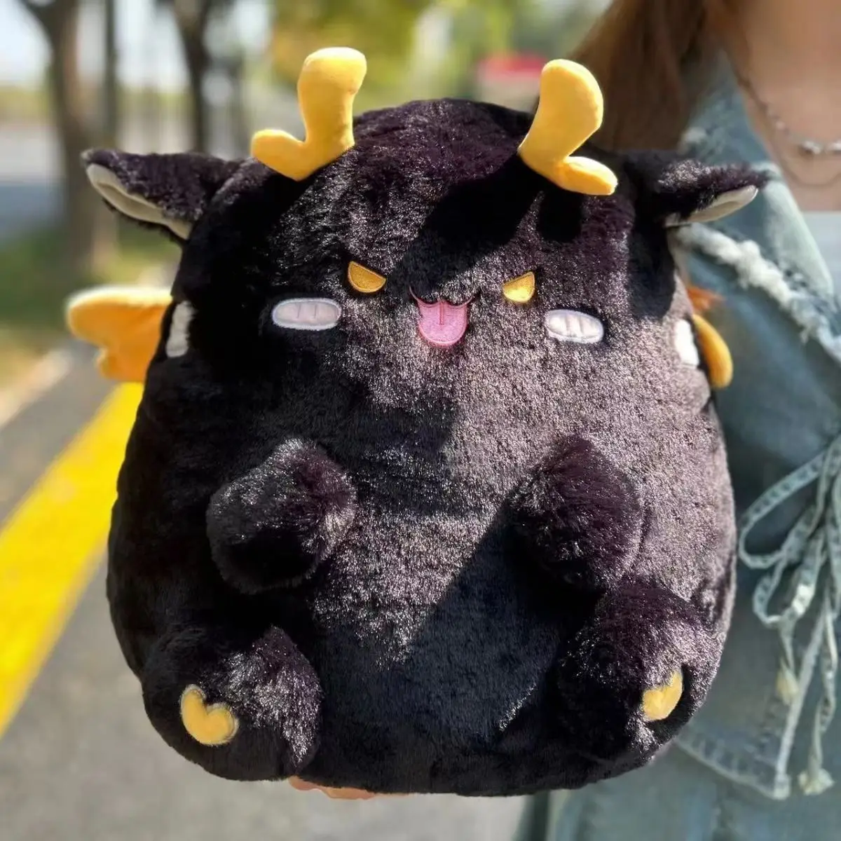 40cm Kawaii Cat Plush Toy Dragon Big Soft Hugging Pillow Cute Dragon Dolls Stuffed Lovely Animal Pillow Gift for Girls 
40cm Kawaii Cat Plush Toy Dragon Big Soft Hugging Pillow Cute Dragon Dolls Stuffed Lovely Animal Pillow Gift for Girls