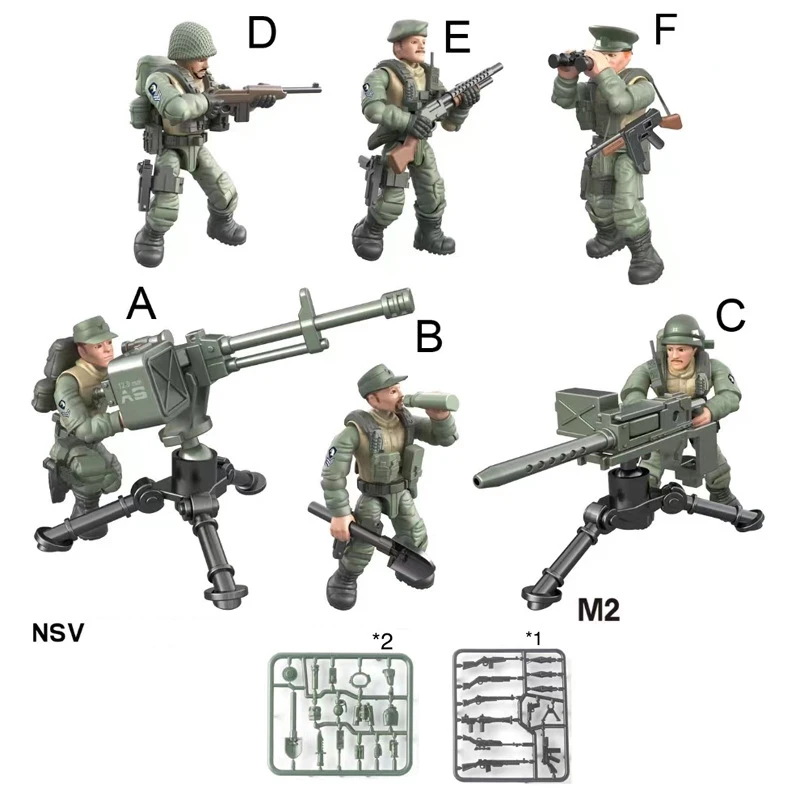Ww2 America Military Troops Mega Building Block Vietnam War United States Army Forces Mini Action Figure Bricks Weapon Toys
Ww2 America Military Troops Mega Building Block Vietnam War United States Army Forces Mini Action Figure Bricks Weapon Toys