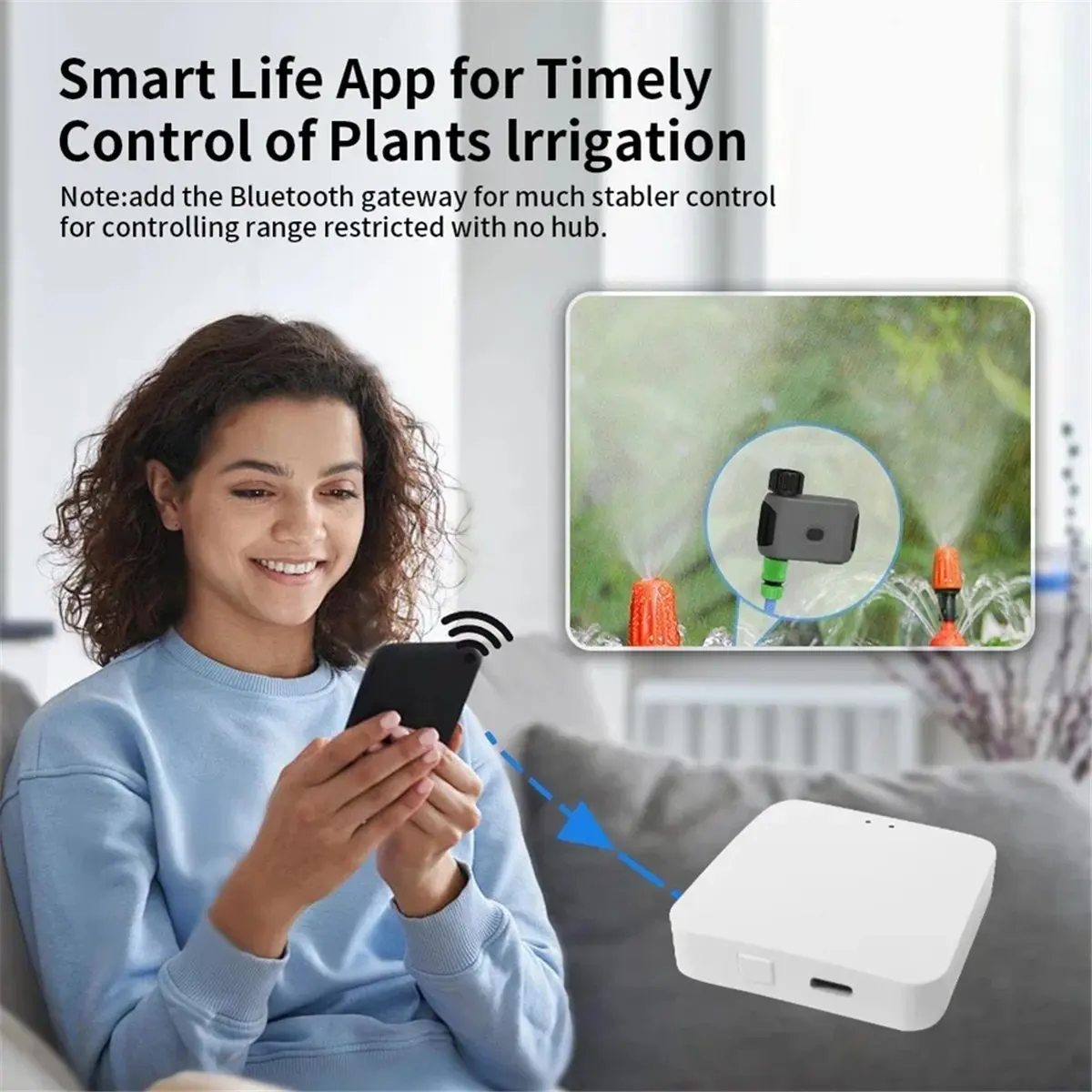 Умный Bluetooth садовый поливочный клапан Tuya, таймер ирригации, фильтр с дистанционным управлением, моющийся программируемый таймер, спринклер
Умный Bluetooth садовый поливочный клапан Tuya, таймер ирригации, фильтр с дистанционным управлением, моющийся программируемый таймер, спринклер