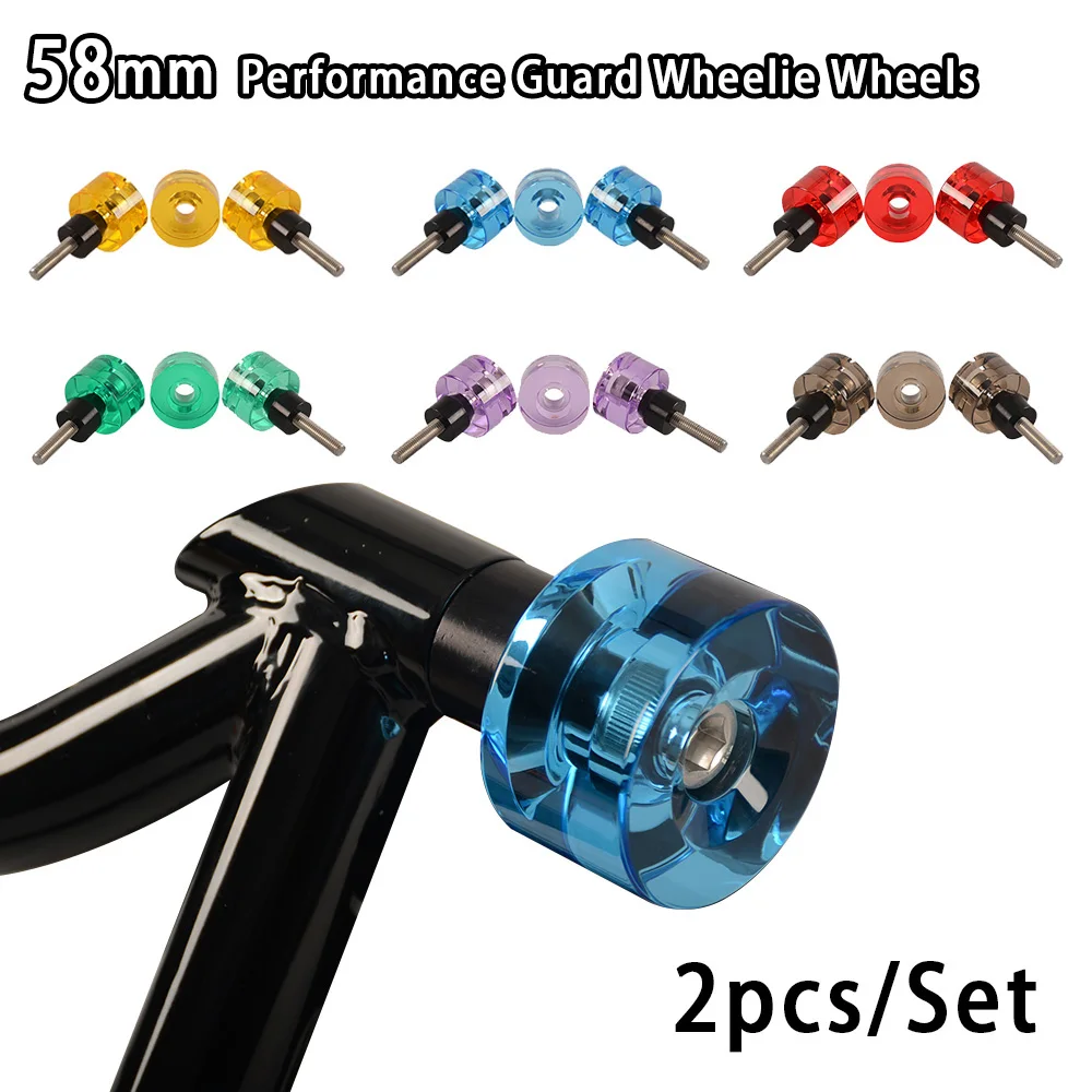 Colors 58mm Performance Guard Wheelie Wheels Crash Bar End Cap For Crash Bar Guard Engine Protect Bars
Colors 58mm Performance Guard Wheelie Wheels Crash Bar End Cap For Crash Bar Guard Engine Protect Bars