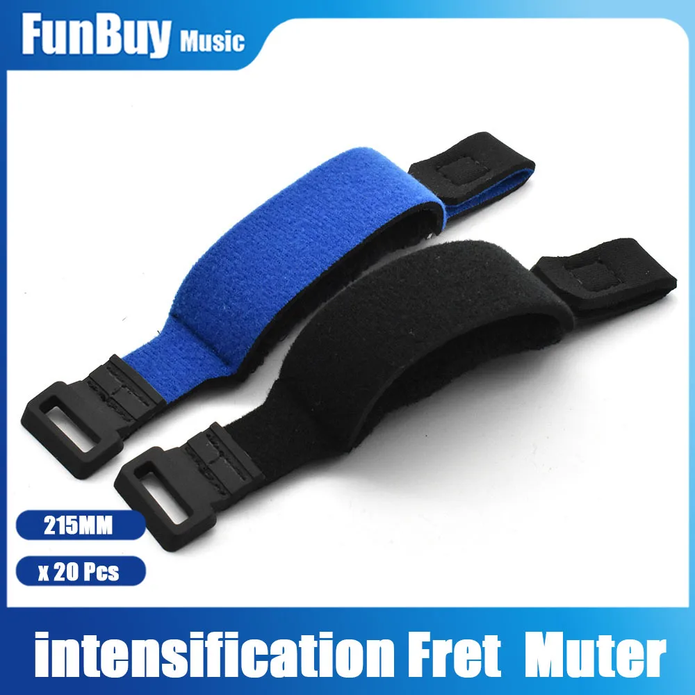 20pcs Guitar Fingerboard Mute Wrap String Strap 215mm Intensification for Acoustic Classic Bass Guitar
20pcs Guitar Fingerboard Mute Wrap String Strap 215mm Intensification for Acoustic Classic Bass Guitar