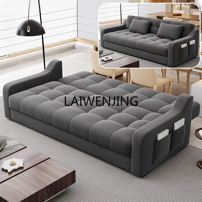 MJY folding sofa bed integrated dual-purpose small apartment living room storage cotton and linen sofa bed
MJY folding sofa bed integrated dual-purpose small apartment living room storage cotton and linen sofa bed
