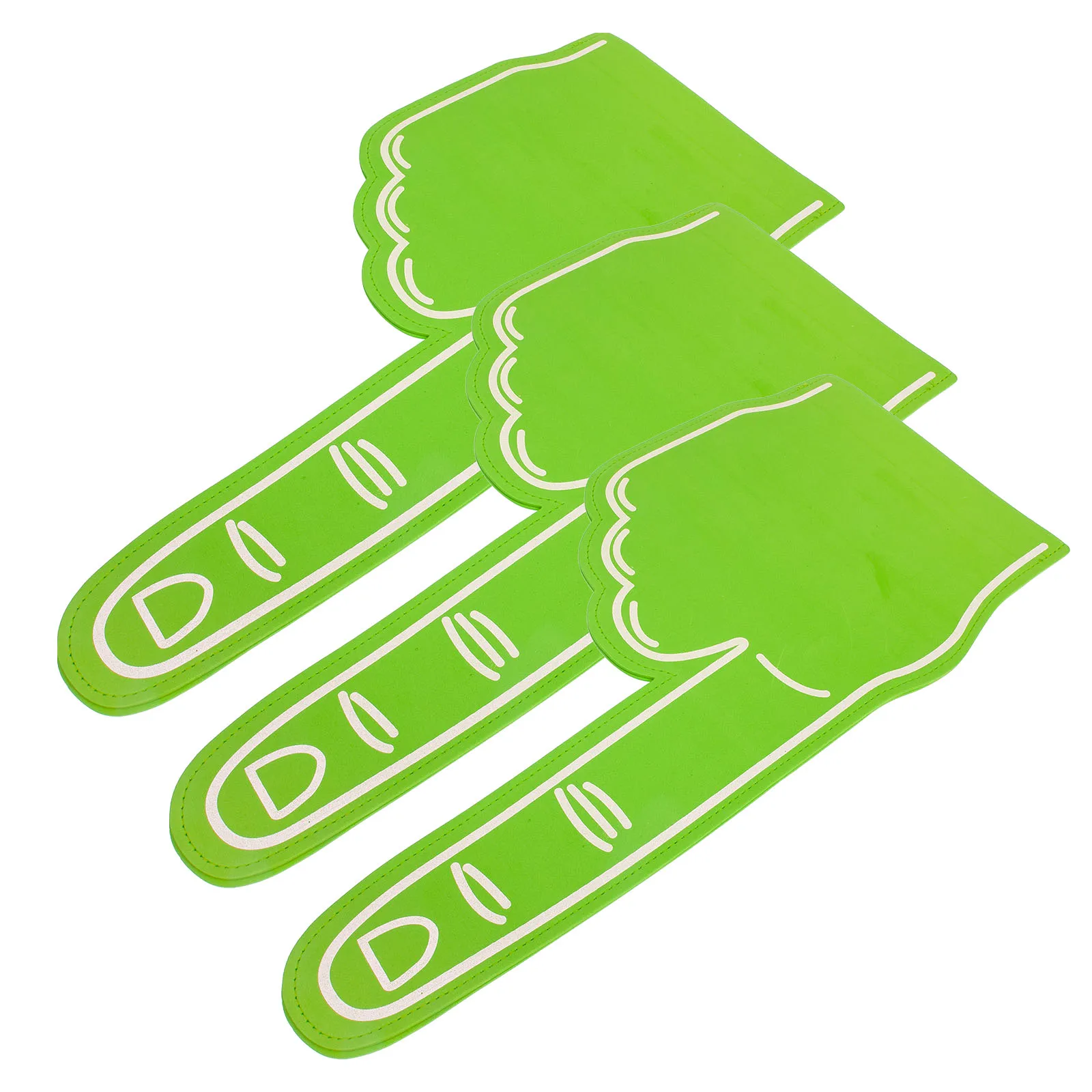 3 Pcs Green EVA Foam Finger Cots Soft Cheerleading H Accessories Party Noisemakers Fits Most People Lightweight Fun
3 Pcs Green EVA Foam Finger Cots Soft Cheerleading H Accessories Party Noisemakers Fits Most People Lightweight Fun