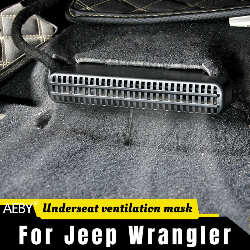For Jeep Wrangler 2018-2023 Rear seat ventilation cover,Seat ventilation duct guide cover,Rear exhaust grille protector
For Jeep Wrangler 2018-2023 Rear seat ventilation cover,Seat ventilation duct guide cover,Rear exhaust grille protector