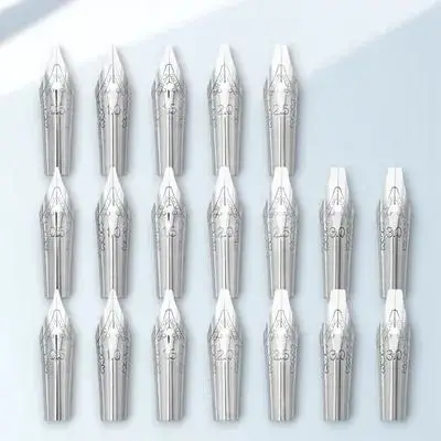 30 pcs Steel Pen Nibs Replacement Tips For Fountain Pens Drawing Writing Calligraphy Practice Student Artist Tools Set
30 pcs Steel Pen Nibs Replacement Tips For Fountain Pens Drawing Writing Calligraphy Practice Student Artist Tools Set