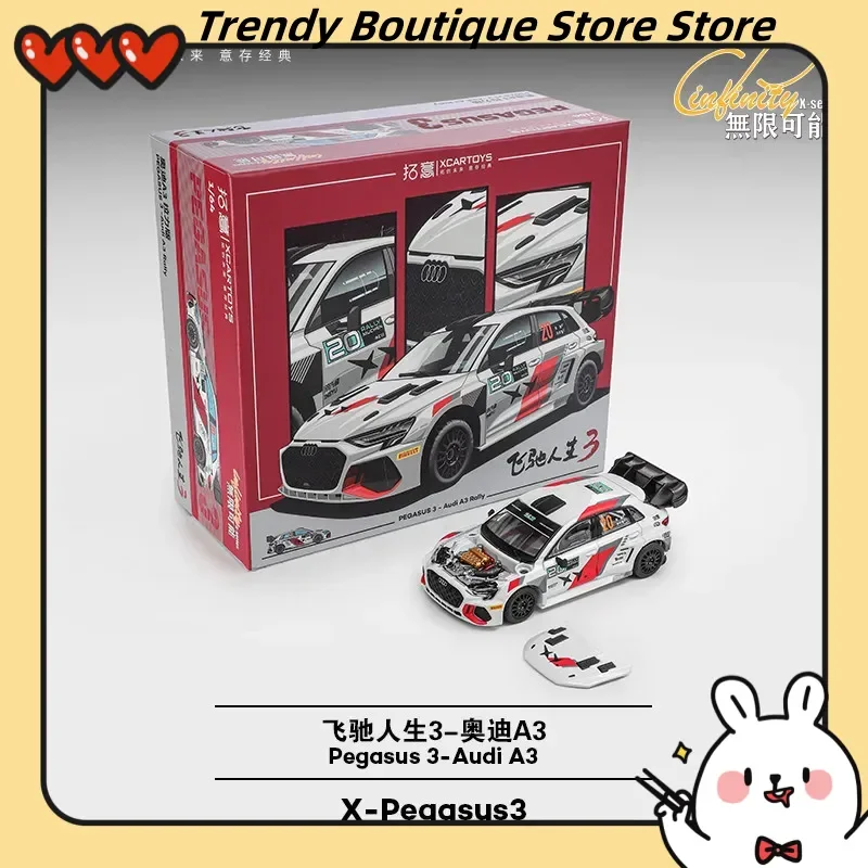 Xcartoys Pegasus 3 Audi A3 Alloy Rally Racing Car Model 1/64 Diecast Collectible Display Toy For Car Collectors And Hobbyists
Xcartoys Pegasus 3 Audi A3 Alloy Rally Racing Car Model 1/64 Diecast Collectible Display Toy For Car Collectors And Hobbyists