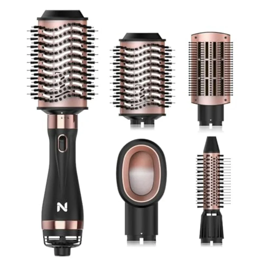 Natrial Hair Dryer Brush Blow Dryer Brush in One Hot Air Brush for Drying and Straightening Volumizer Multi-Styler Smooth Curls
Natrial Hair Dryer Brush Blow Dryer Brush in One Hot Air Brush for Drying and Straightening Volumizer Multi-Styler Smooth Curls