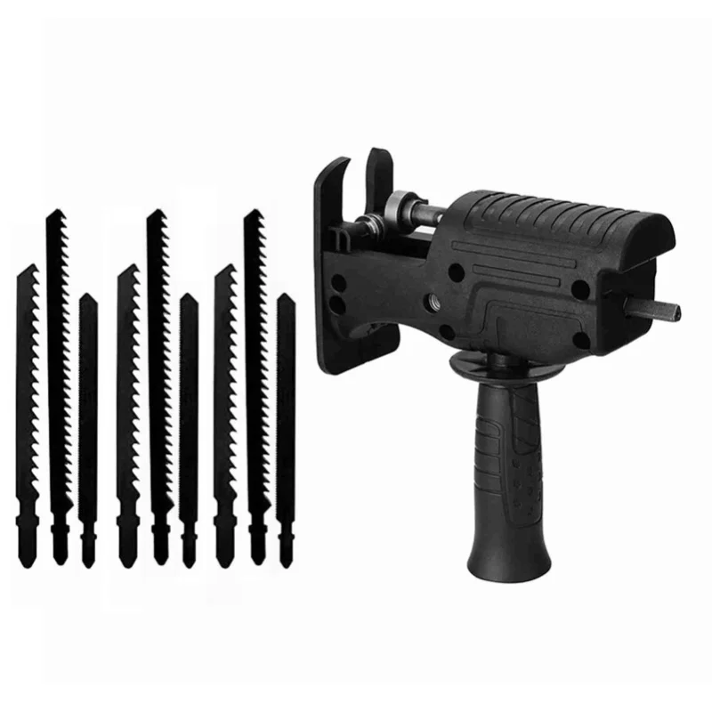 Reciprocating Saw Adapter Incisive Steel Plastic Electric Drill Saw Adapter For Wood Cutting
Reciprocating Saw Adapter Incisive Steel Plastic Electric Drill Saw Adapter For Wood Cutting
