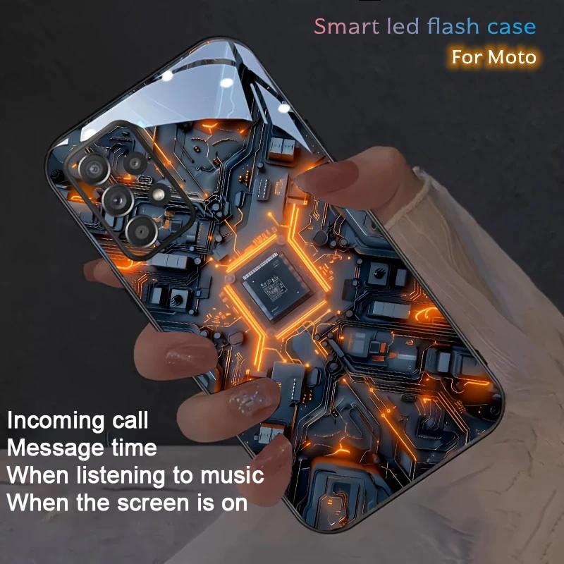 Luminous LED Call Light Phone Cases For Motorola Moto Edge 40 50 60 60s Pro Fusion G32 G34 G54 G84 G85 Glass Covers Flash Bags
Luminous LED Call Light Phone Cases For Motorola Moto Edge 40 50 60 60s Pro Fusion G32 G34 G54 G84 G85 Glass Covers Flash Bags
