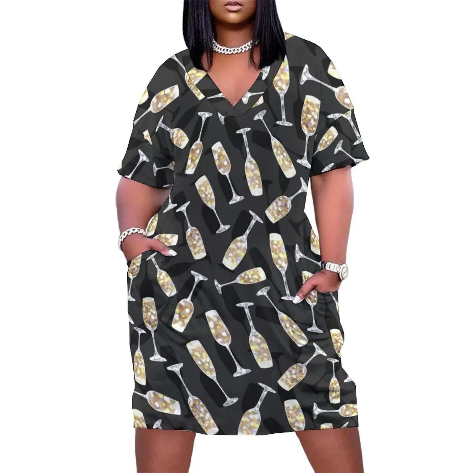 Tumbling Bubbly Flutes Loose Pocket Dress clothing women summer 2025 Dance dresses dresses for official occasions
Tumbling Bubbly Flutes Loose Pocket Dress clothing women summer 2025 Dance dresses dresses for official occasions