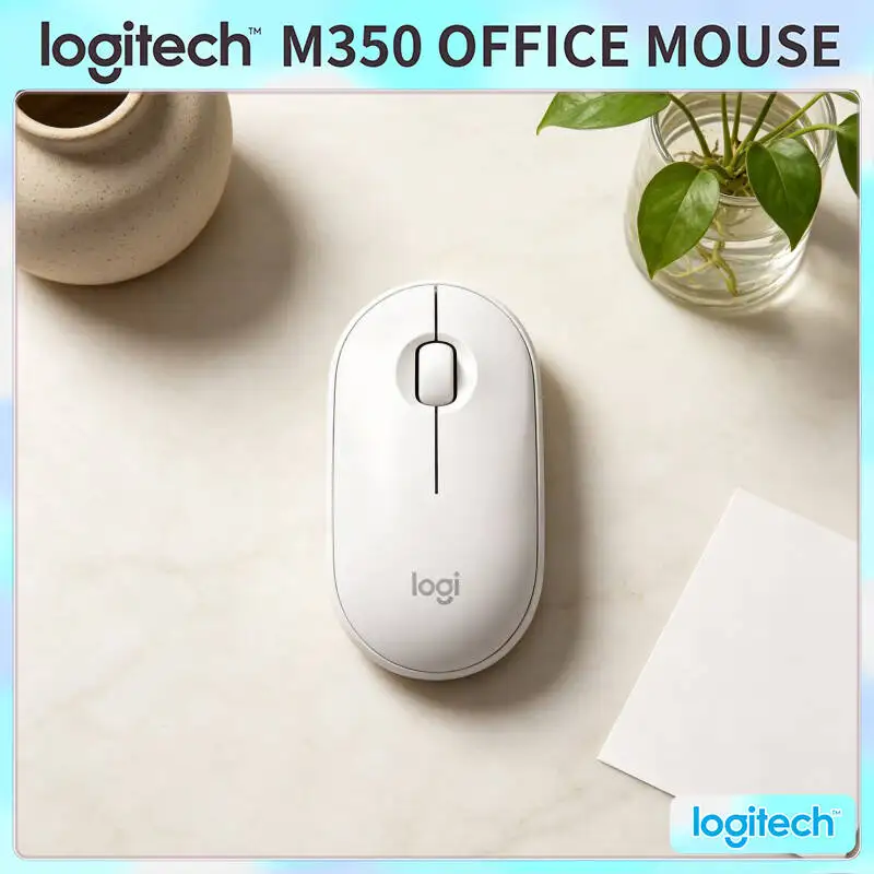 Logitech M350 Travel Quiet Mouse - Thin Build, Silent Clicks, 18-Month Battery, USB Receiver, Laptop Bag Friendly Essential
Logitech M350 Travel Quiet Mouse - Thin Build, Silent Clicks, 18-Month Battery, USB Receiver, Laptop Bag Friendly Essential