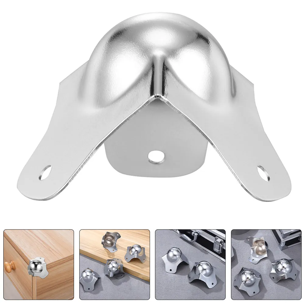 4Pcs Metal Ball Corner Protectors Shock Absorbing Edge Guards for Furniture Cabinet Table Safety Corner
4Pcs Metal Ball Corner Protectors Shock Absorbing Edge Guards for Furniture Cabinet Table Safety Corner