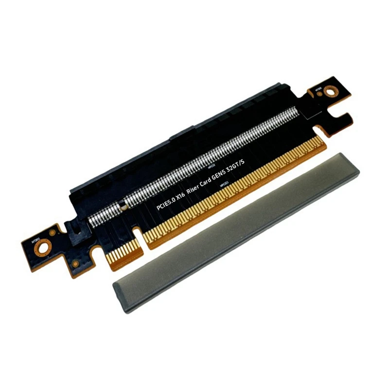 New!!PCIE5.0 X16 Riser Card Gen5 32GT/S PCI-E 5.0 X16 Adapter Card PCI-E To PCI-E 16X High Speed PCIE X16 Convert Adapter
New!!PCIE5.0 X16 Riser Card Gen5 32GT/S PCI-E 5.0 X16 Adapter Card PCI-E To PCI-E 16X High Speed PCIE X16 Convert Adapter