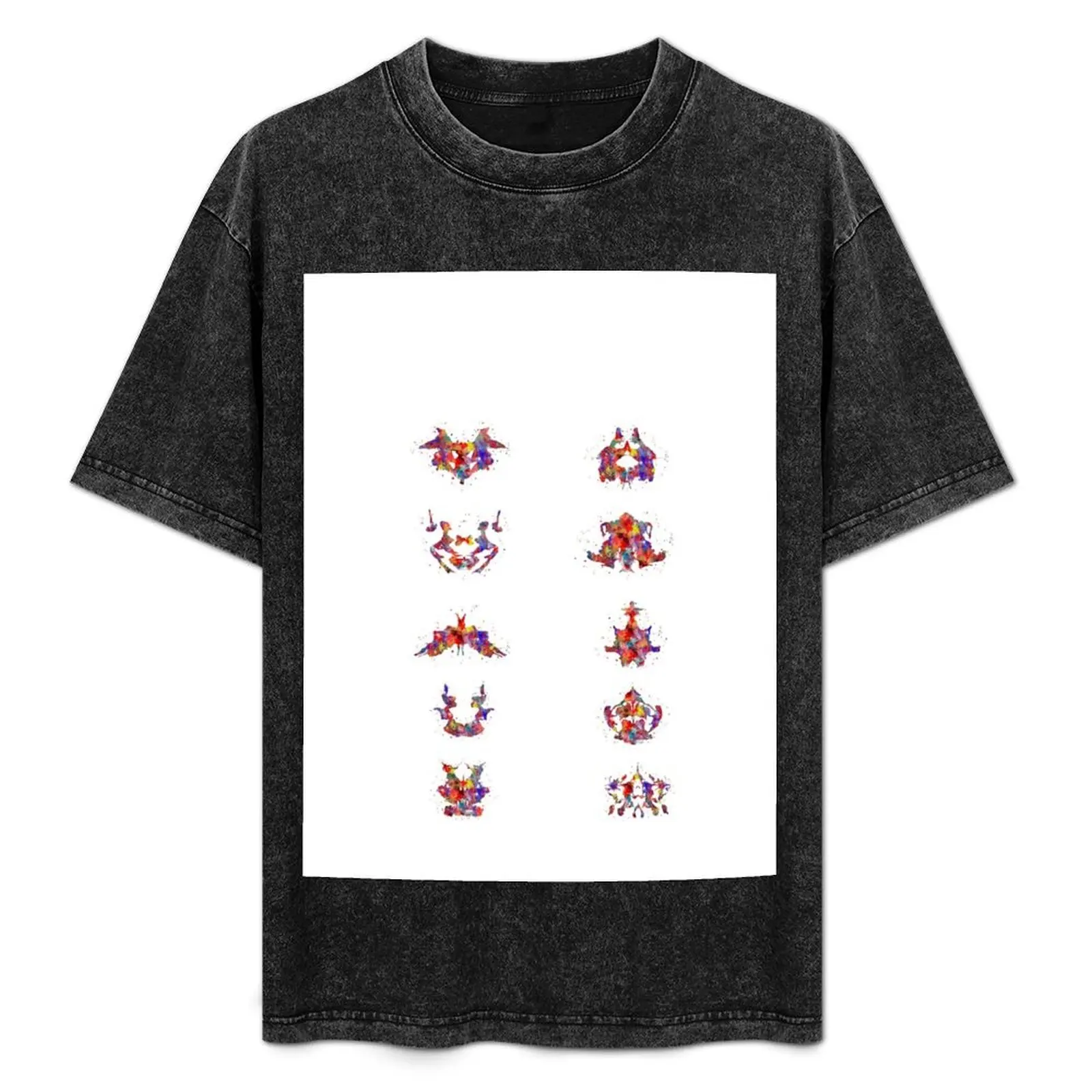 Collection of Rorschach inkblot tests, Rorschach inkblot test T-Shirt Lightweight Basic Short Sleeve Shirt
Collection of Rorschach inkblot tests, Rorschach inkblot test T-Shirt Lightweight Basic Short Sleeve Shirt