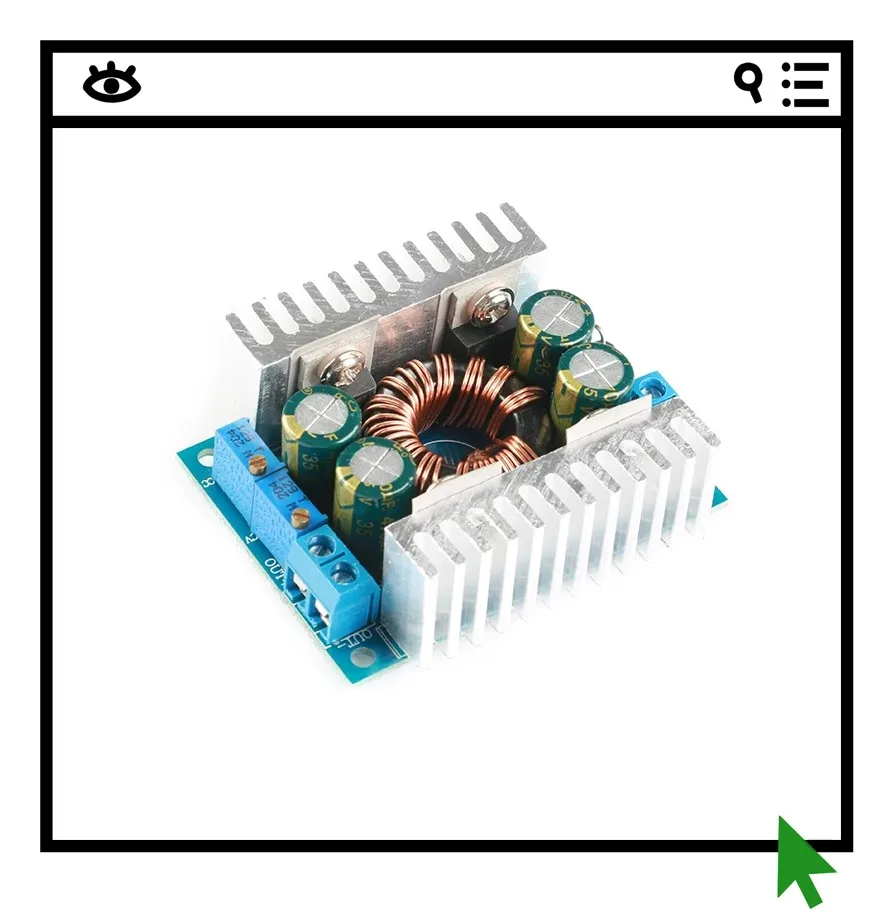 DC-DC 8A solar wind energy vehicle charging automatic voltage rise and fall constant voltage constant current power module
DC-DC 8A solar wind energy vehicle charging automatic voltage rise and fall constant voltage constant current power module