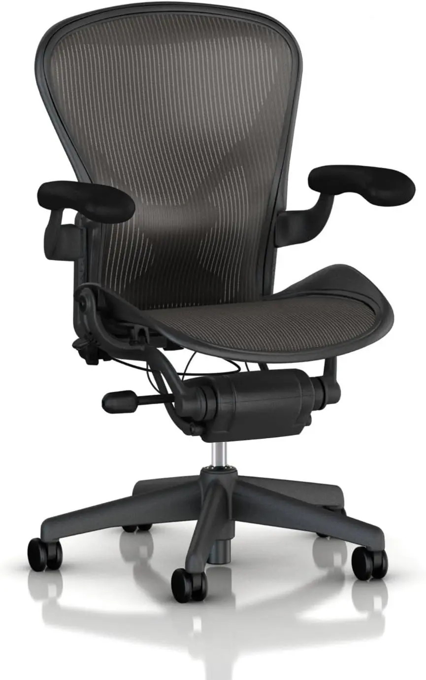 Классический стул Aeron - размер B, игровой стул Posture Fit, офисный стул, офисный стул, настольный стул, компьютерный стул
Классический стул Aeron - размер B, игровой стул Posture Fit, офисный стул, офисный стул, настольный стул, компьютерный стул