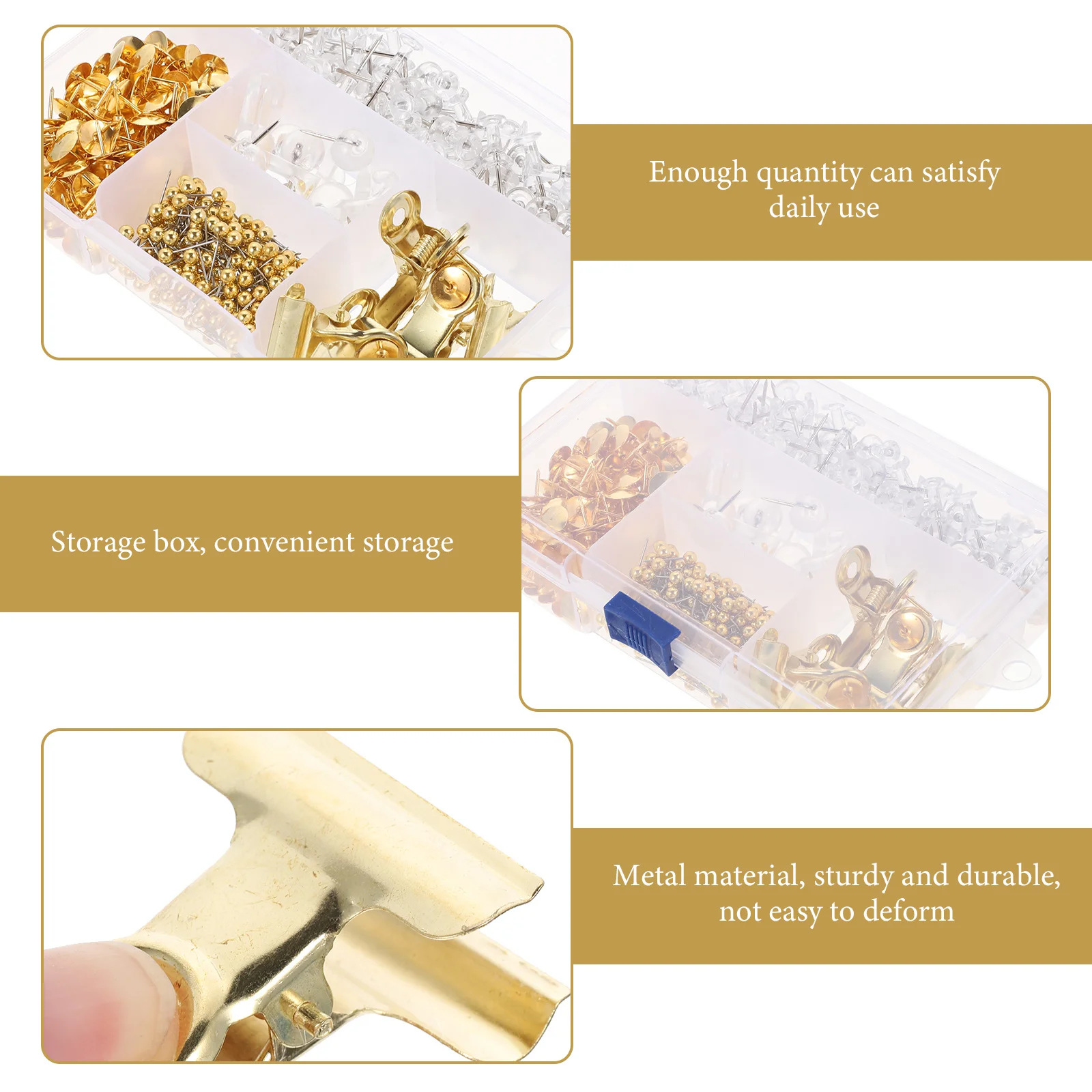 1Set Metal Stationery Set Decorative Paper Clips Multi-Function Binder Clips Office Supplies for Document Organization Office
1Set Metal Stationery Set Decorative Paper Clips Multi-Function Binder Clips Office Supplies for Document Organization Office