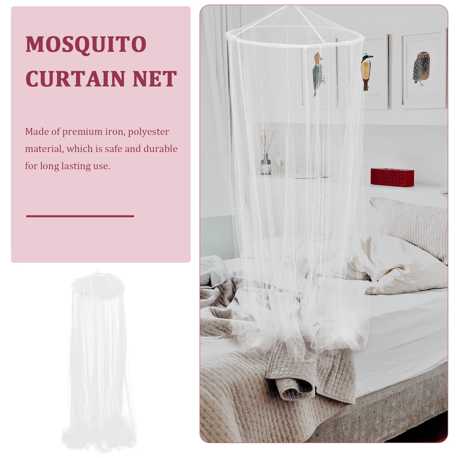 Dome Mosquito Net 900X250X60Cm Ceiling Bed Net For Bedroom Summer Home Use Bed Canopy Curtain Mesh Netting Lightweight
Dome Mosquito Net 900X250X60Cm Ceiling Bed Net For Bedroom Summer Home Use Bed Canopy Curtain Mesh Netting Lightweight