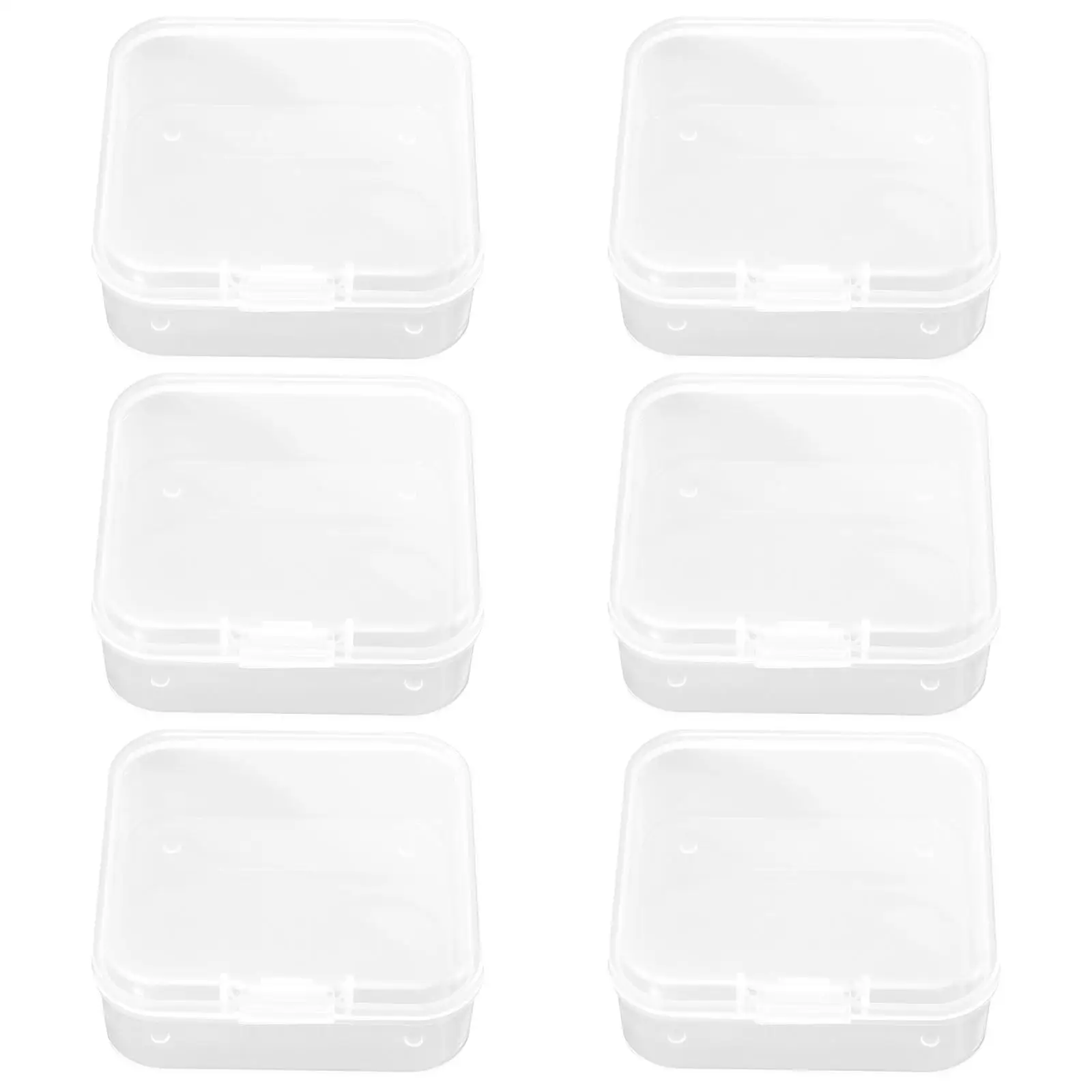 6 Pcs Transparent Clamshell Box Fake Nails ganizer Travel Earrings Storage Case Jewel Sequins Beads Empty Storage Compact Size
6 Pcs Transparent Clamshell Box Fake Nails ganizer Travel Earrings Storage Case Jewel Sequins Beads Empty Storage Compact Size