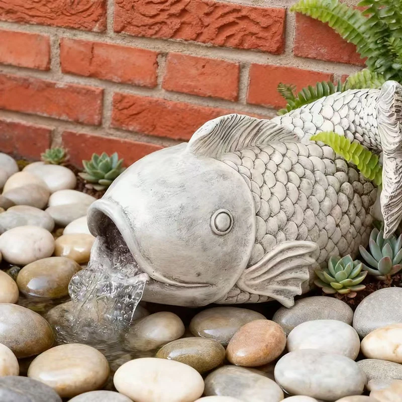 Creative Fish Shaped Drainage Pipe Decoration Ornament For Home Outdoor Courtyard Rainy Day Drainage Outlet Landscape Prop Gift
Creative Fish Shaped Drainage Pipe Decoration Ornament For Home Outdoor Courtyard Rainy Day Drainage Outlet Landscape Prop Gift
