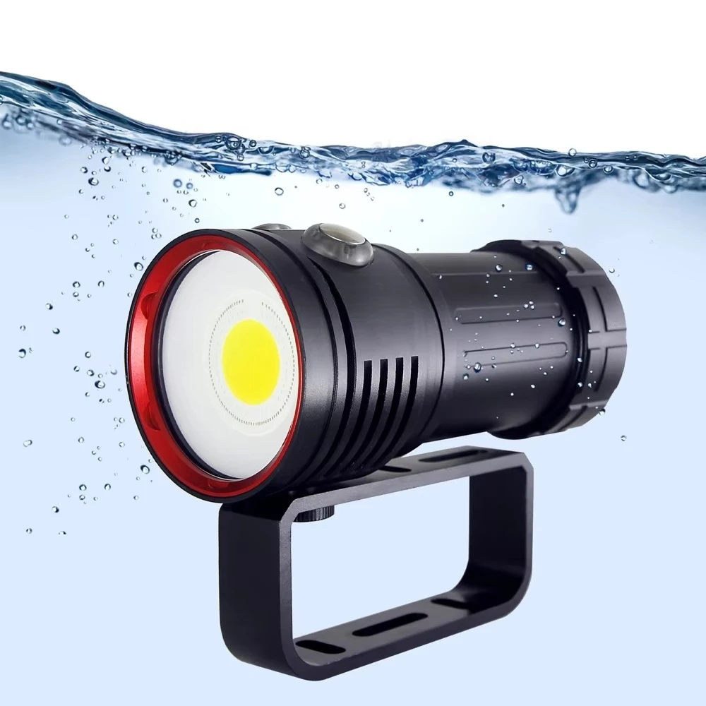 *Professional 8000-Lumen 5500K Daylight CRI 90 Aluminum Alloy LED Diving Flashlight DC Rechargeable Battery IP68 Camping 100M
*Professional 8000-Lumen 5500K Daylight CRI 90 Aluminum Alloy LED Diving Flashlight DC Rechargeable Battery IP68 Camping 100M