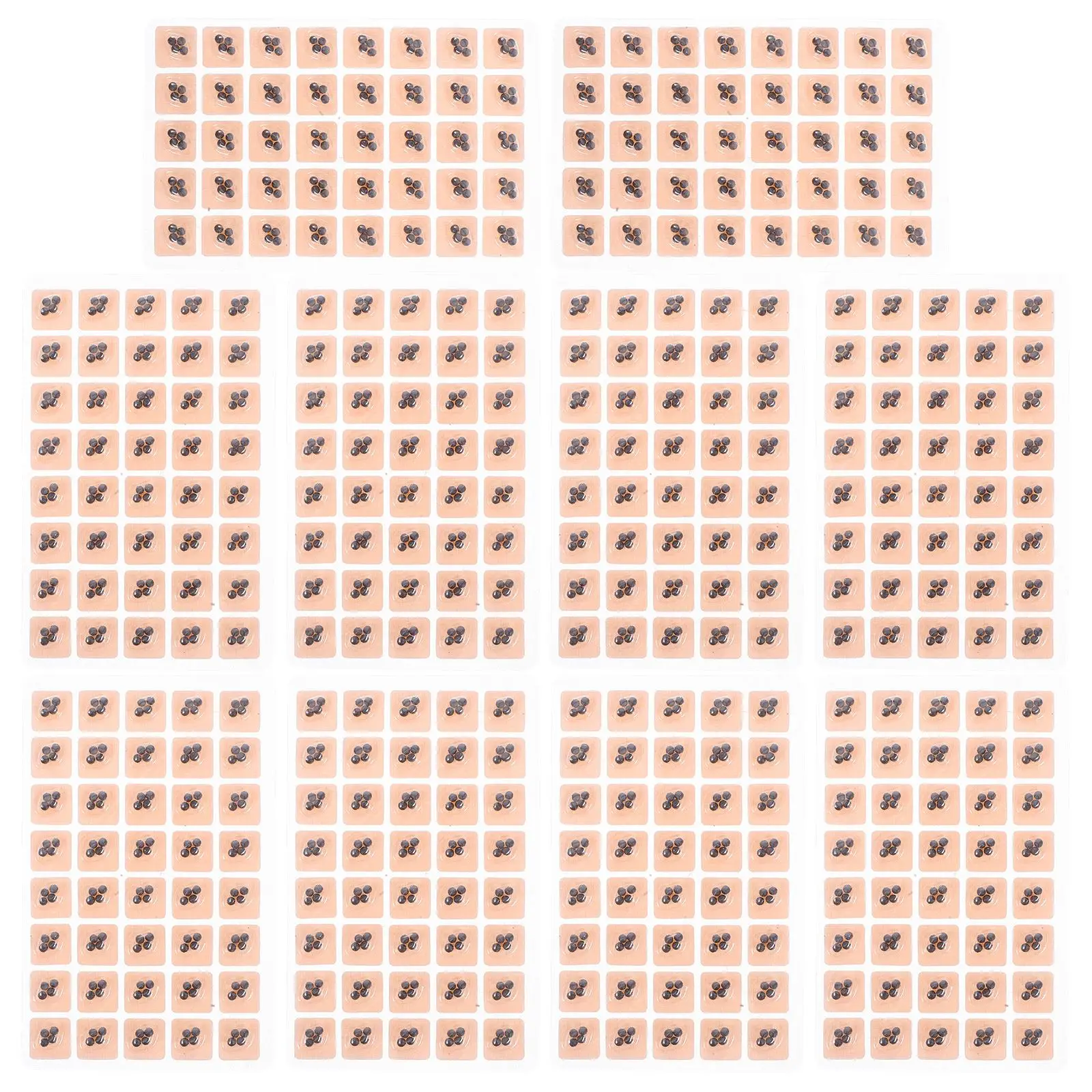 400 Pcs Ear Beans Treatment Patches Acupressure Tools Healing Non Woven Fabric Comfortable Wear Precise Positioning
400 Pcs Ear Beans Treatment Patches Acupressure Tools Healing Non Woven Fabric Comfortable Wear Precise Positioning