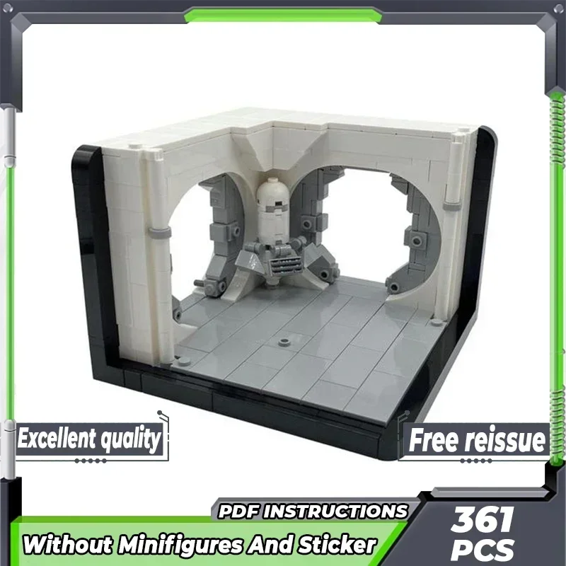 Star Movie Model Moc Building Bricks Fourth Corridor Spacecraft Technology Modular Blocks Gifts Christmas Toys DIY Sets Assembly
Star Movie Model Moc Building Bricks Fourth Corridor Spacecraft Technology Modular Blocks Gifts Christmas Toys DIY Sets Assembly