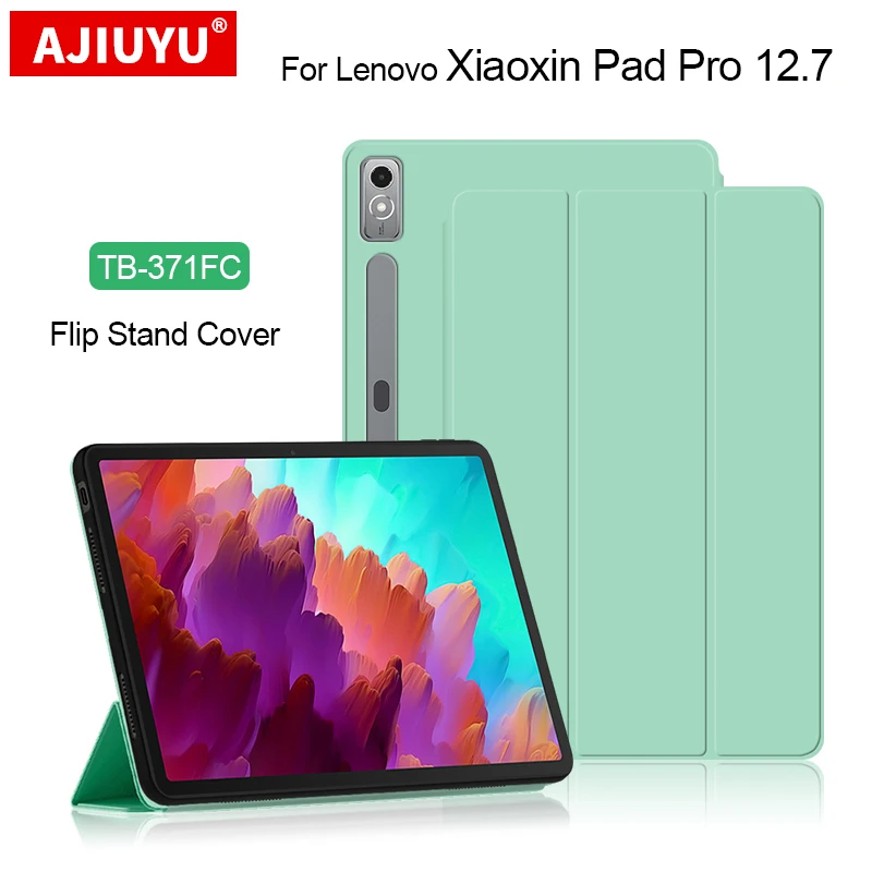 For Lenovo Xiaoxin Pad Pro 12.7" 2023 Tablet Magnetic Folding Smart Cover for Xiaoxin Pad Pro 12.7 inch TB-371FC Tablet Case
For Lenovo Xiaoxin Pad Pro 12.7" 2023 Tablet Magnetic Folding Smart Cover for Xiaoxin Pad Pro 12.7 inch TB-371FC Tablet Case
