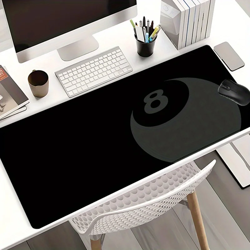 Chic Classic 8-Ball Mouse Pad Non-Slip Rubber Black Art Gaming Desk Mat Carpets Desk Organizer Gaming Laptop Pc Playmat Office
Chic Classic 8-Ball Mouse Pad Non-Slip Rubber Black Art Gaming Desk Mat Carpets Desk Organizer Gaming Laptop Pc Playmat Office