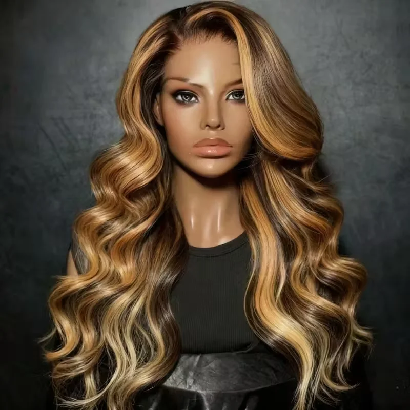 Glueless Wigs Pre Plucked with Baby Human Hair 13x4 HD Lace Front Wig 4/27 Highlight Ombre Body Wave Lace Frontal Glueless Wigs
Glueless Wigs Pre Plucked with Baby Human Hair 13x4 HD Lace Front Wig 4/27 Highlight Ombre Body Wave Lace Frontal Glueless Wigs