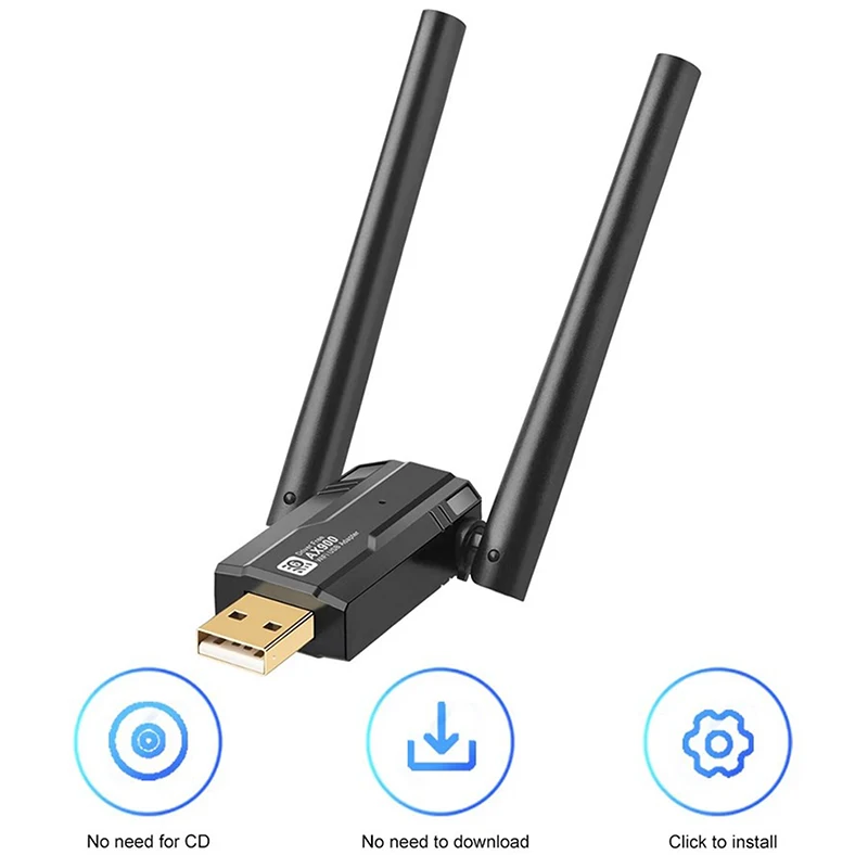 900Mbps USB WIFI 6 WiFi Adapter 5dBi High Gain Antenna Dual Band 2.4/5Ghz Wlan Transmitter Receiver For PC Laptop Tablet
900Mbps USB WIFI 6 WiFi Adapter 5dBi High Gain Antenna Dual Band 2.4/5Ghz Wlan Transmitter Receiver For PC Laptop Tablet