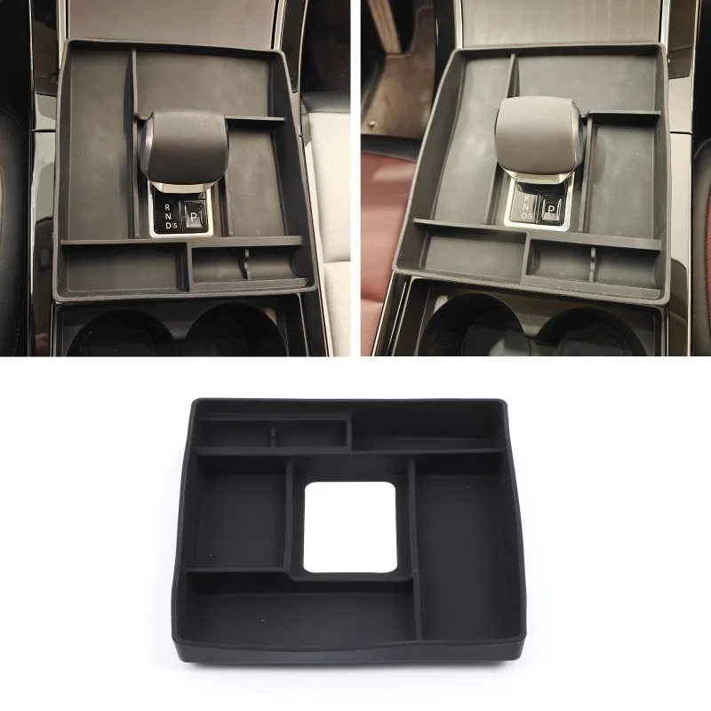 Silicone For 2024+ Land Rover Evoque/Vogue Central Armrest Gear Shift Storage Tray In-Car Organizer Car Accessories
Silicone For 2024+ Land Rover Evoque/Vogue Central Armrest Gear Shift Storage Tray In-Car Organizer Car Accessories