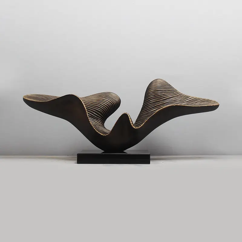 Home accessories Modern light luxury artworks Soft decoration FRP living room entrance Creative abstract sculpture ornament
Home accessories Modern light luxury artworks Soft decoration FRP living room entrance Creative abstract sculpture ornament