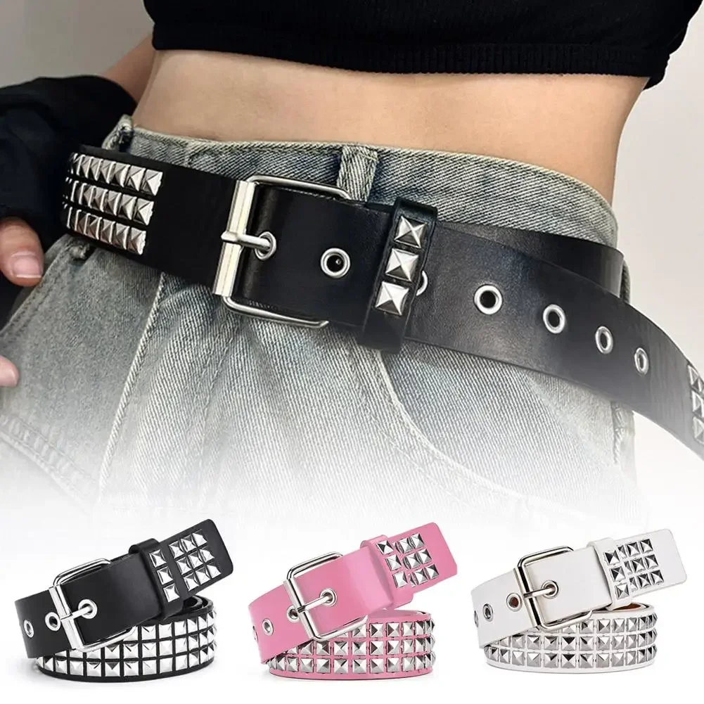 2026 Vintage men's Punk women's Punk rivet belt design Metal gothic Y2k belt Pu leather pretina Jeans Decorative pants Belt
2026 Vintage men's Punk women's Punk rivet belt design Metal gothic Y2k belt Pu leather pretina Jeans Decorative pants Belt